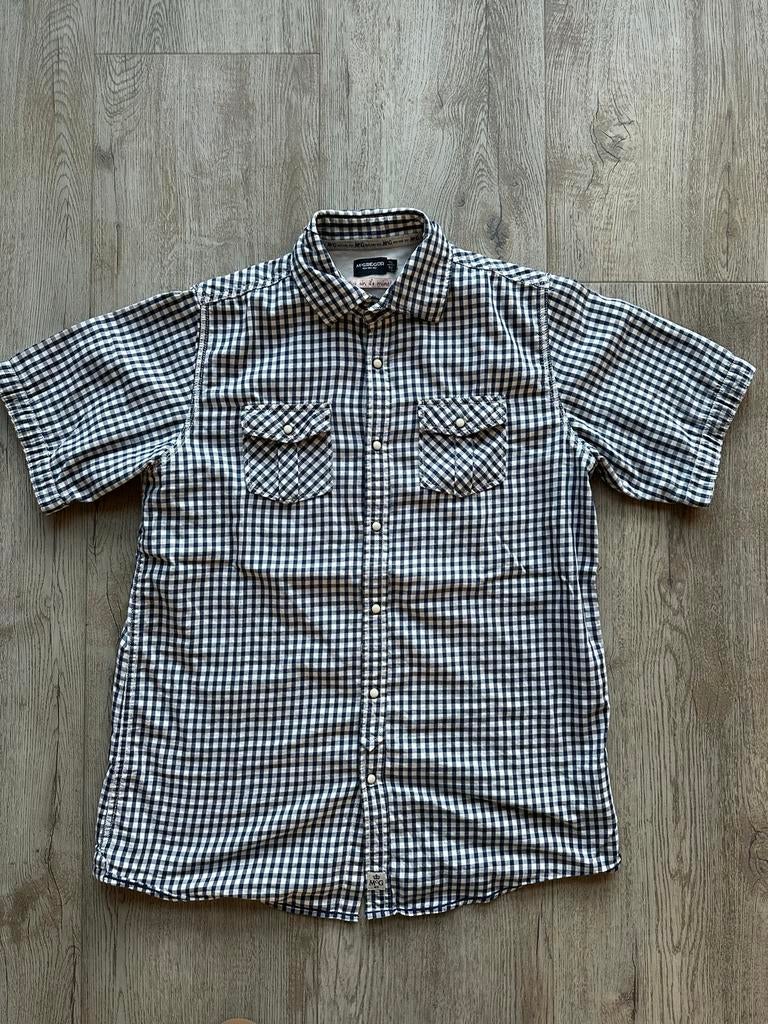 McGregor geruite blouse maat 176 blauw, Kinderen en Baby's, Kinderkleding | Maat 176, Ophalen of Verzenden, Gebruikt, Jongen, Overhemd of Blouse