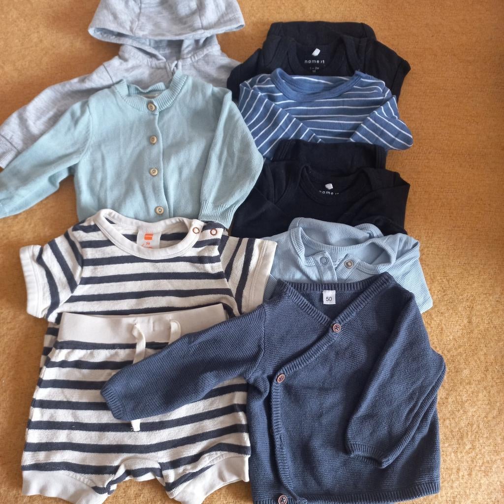 Babykleding pakket maat 50-56, Ophalen of Verzenden, Zo goed als nieuw, Maat 50