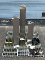 Nieuwe RVS fonteinset Triade, Ophalen, Zo goed als nieuw, Rvs, Fontein