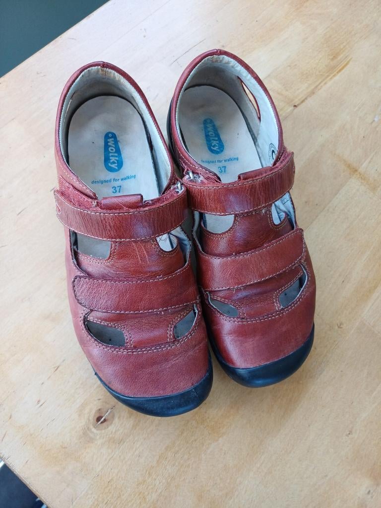 Wolky zomerschoen maat 37, Wolky, Overige typen, Ophalen of Verzenden, Gedragen