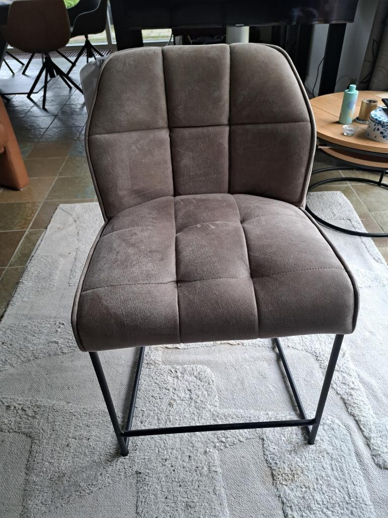 Barstoel Ronnie - nieuw- zonder armleuning - beige, Huis en Inrichting, Stoelen, Ophalen, Nieuw, Overige kleuren, Eén