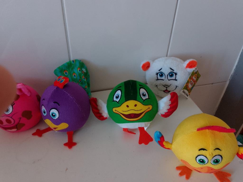 Set van 5 Lidl Boerderij Mini's  o.a. Schaap met kaartje, Lidl, Ophalen of Verzenden