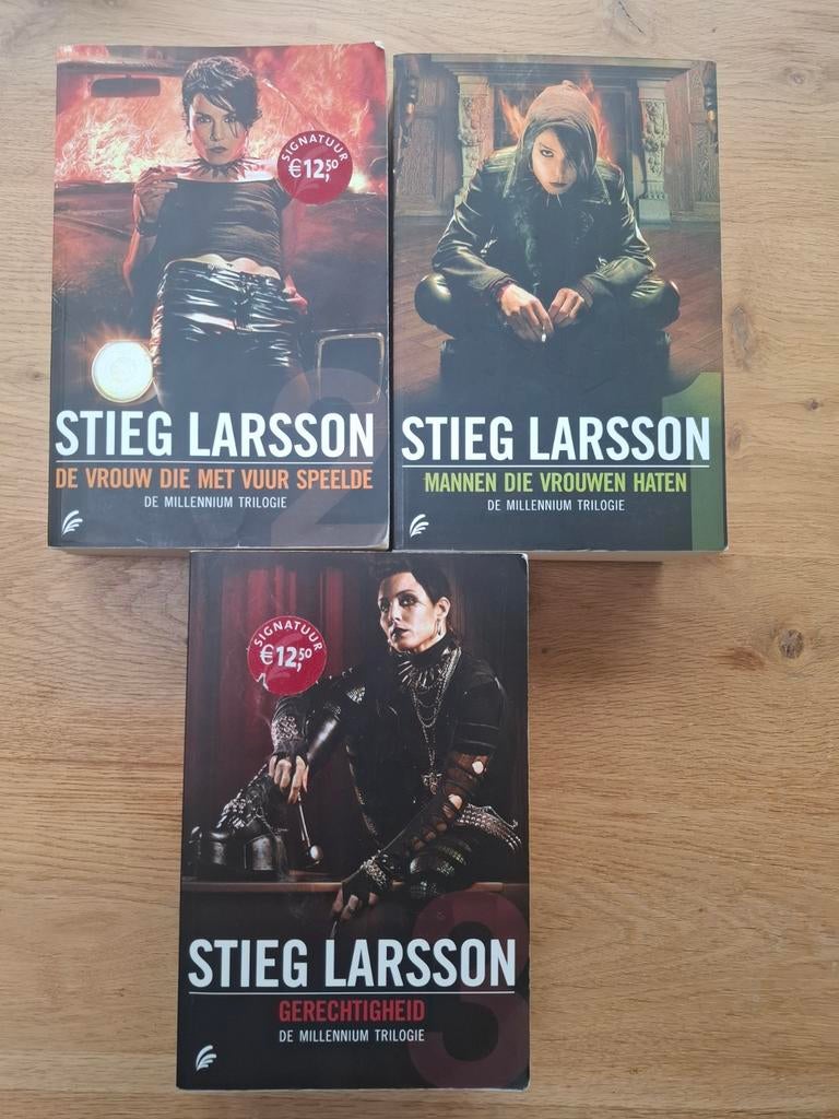 Stieg Larsson 3 titels, Ophalen of Verzenden, Gelezen