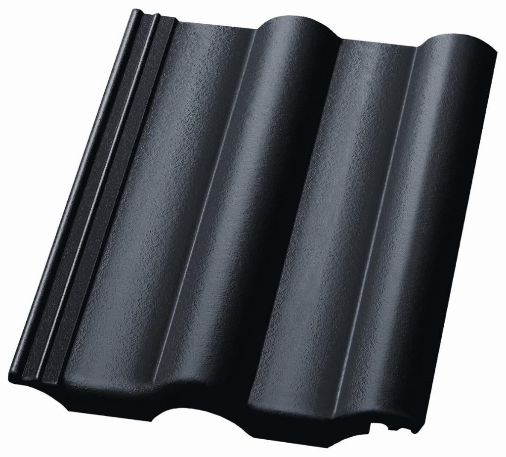 Finkenberger TOP LongLife glanzend Dakpan Zwart, Doe-het-zelf en Verbouw, Dakpannen en Dakbedekking, Ophalen, Steen of Klei, Zwart
