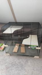 Ferplast Knaagdierenkooi met veel toebehoren, Kooi, Gebruikt, Minder dan 75 cm, Ophalen