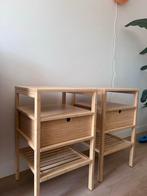 2x IKEA NORDISKA Nachtkastjes NIEUW, Ophalen, Nieuw, 55 tot 70 cm, 45 tot 65 cm