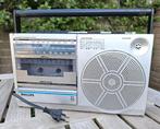 vintage radiocassetterecorder Philips D7130 - uit 1985, Verzenden, Gebruikt