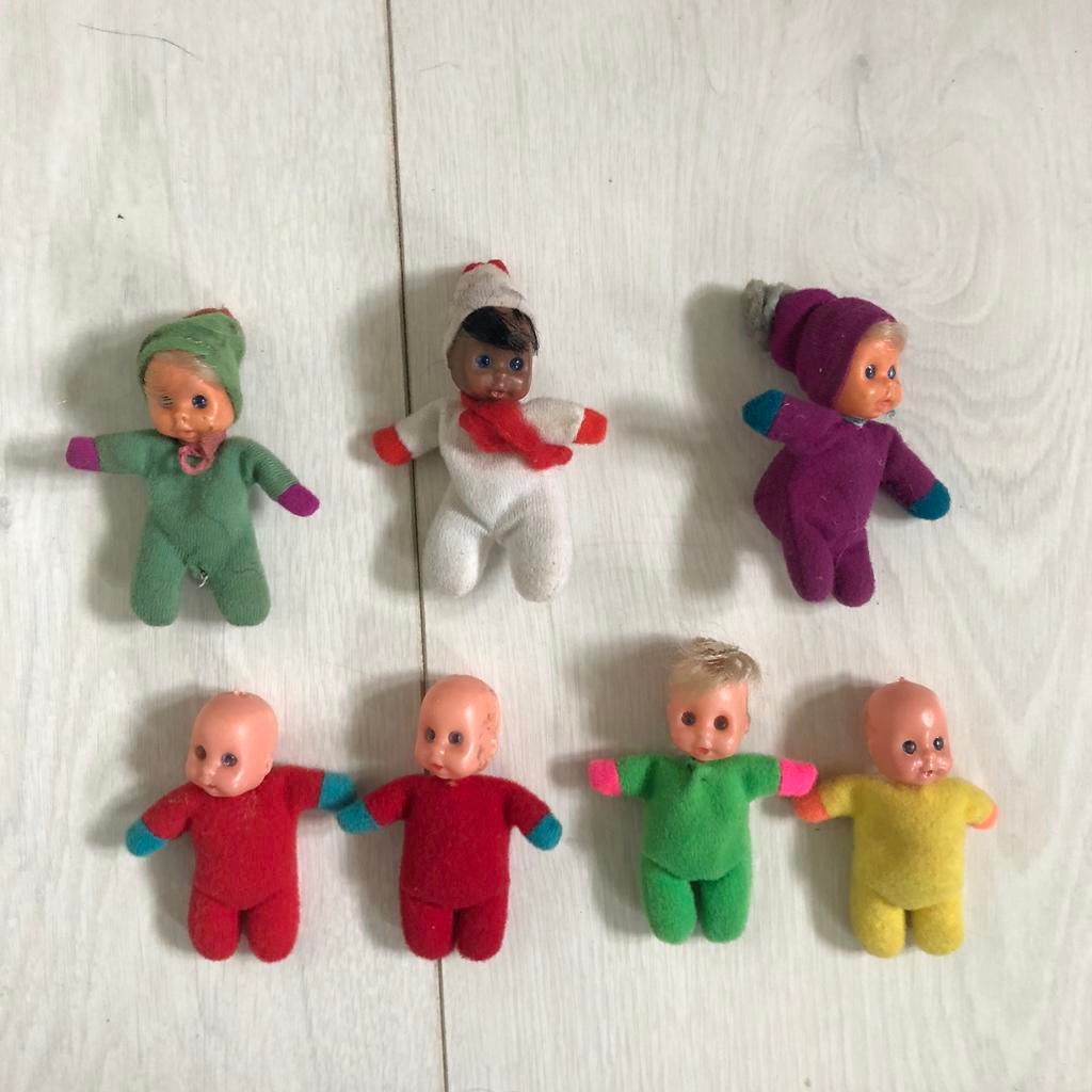 Verzameling lucifer popjes jaren 70, Verzamelen, Poppetjes en Figuurtjes, Ophalen of Verzenden, Gebruikt