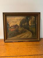 Guillaume Vroomen (1881-1956) - Gezicht op Geulle - Olieverf, Ophalen of Verzenden