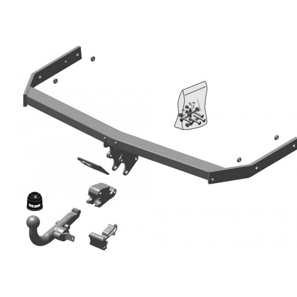 Gezocht: Trekhaak met afneembare kogel voor  VW Caddy 3, Ophalen of Verzenden