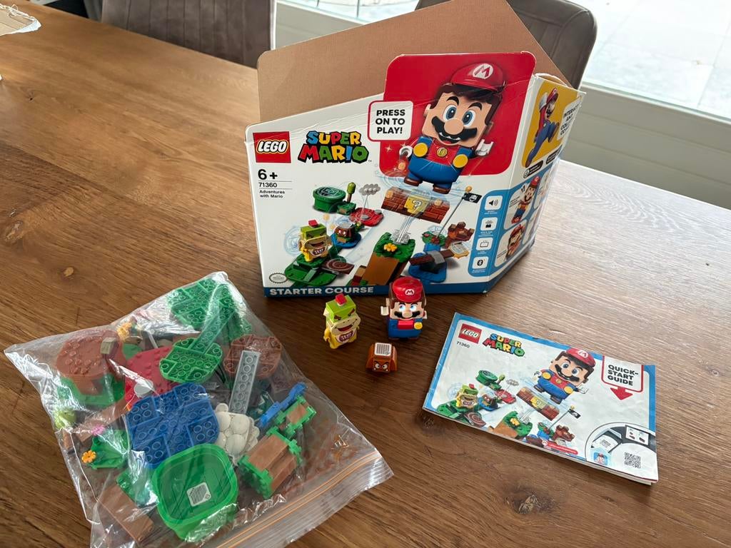 Lego super mario, starters doos, Ophalen of Verzenden, Zo goed als nieuw