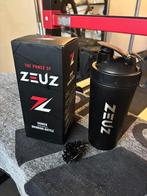 Zeuz Premium RVS shakebeker 700ml mat zwart, Ophalen of Verzenden, Nieuw