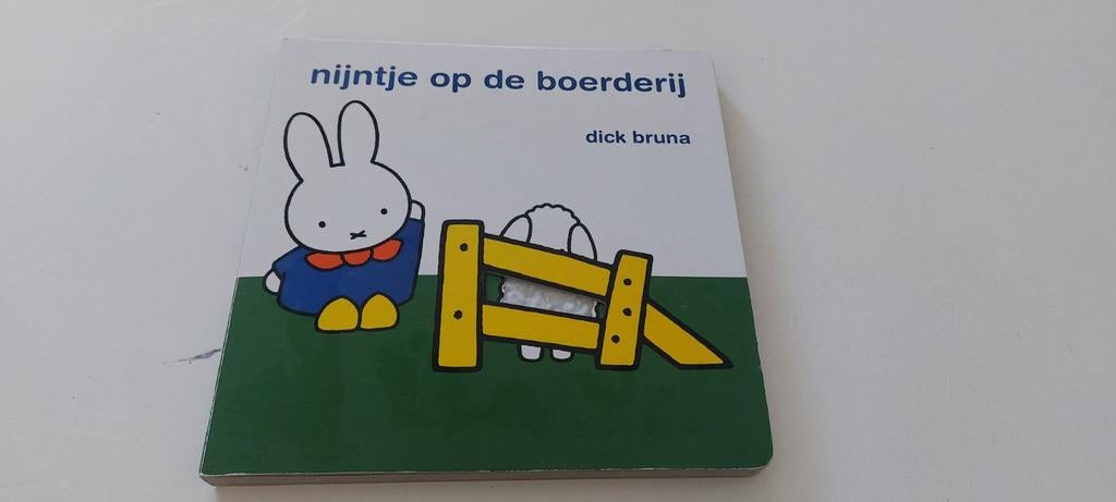Dick Bruna Nijntje op de boerderij voelboekje hard karton, Gelezen, Non-fictie, Ophalen of Verzenden, Dick Bruna