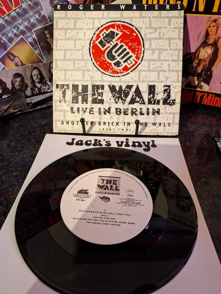 Roger Waters - The Wall Live in Berlin (7 inch vinyl) 1990, Ophalen of Verzenden, Zo goed als nieuw, Overige formaten, Progressive
