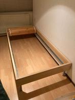 Bedframe, Huis en Inrichting, Ophalen, 90 cm, Eenpersoons, Bruin