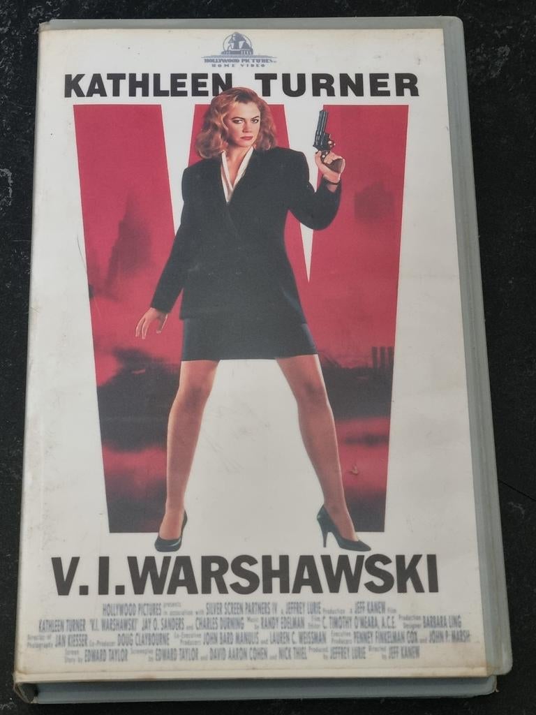 V.I. Warshawski VHS - Kathleen Turner, Vanaf 12 jaar, Ophalen of Verzenden, Zo goed als nieuw, Thrillers en Misdaad
