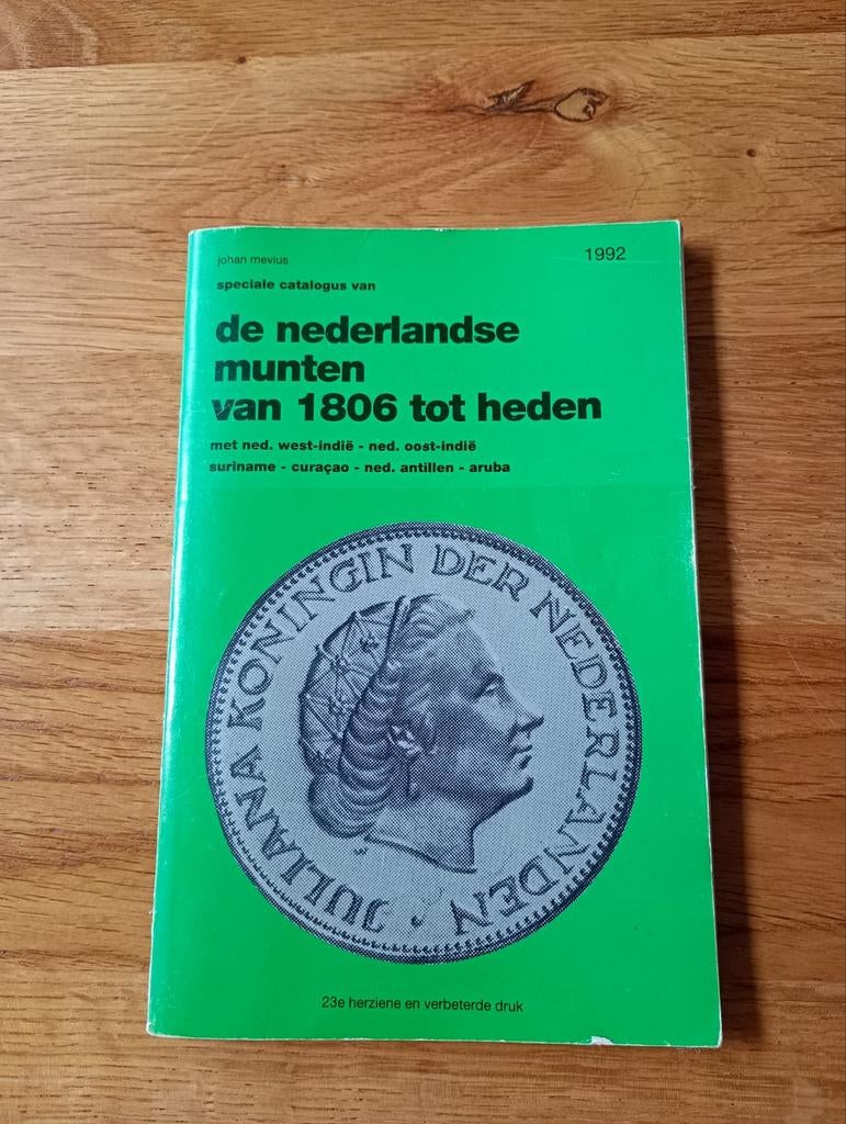Catalogus nederlandse munten van 1806 tot heden, Ophalen, Boek of Naslagwerk