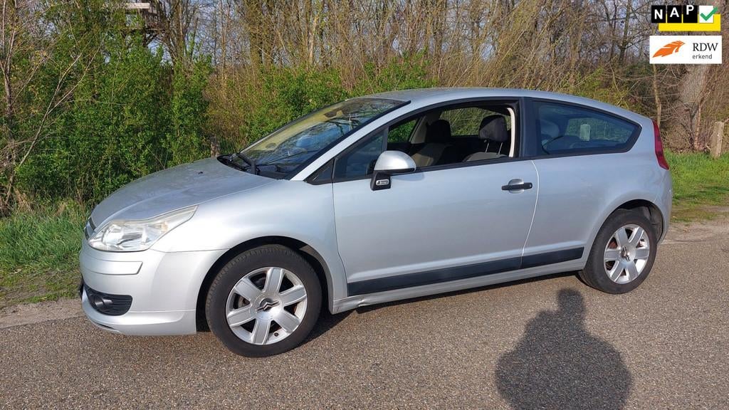 Citroen C4 Coupé 1.6-16V VTR, Auto's, Citroën, Voorwielaandrijving, Gebruikt, 4 cilinders, Startonderbreker