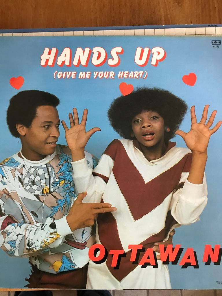 Vinyl Maxi Single Ottawan Hands up, Ophalen of Verzenden, Zo goed als nieuw, 12 inch