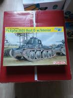 DRAGON PZ.KPFW 38 Ausf.G w/interior 1:35, Overige merken, Tank, 1:32 tot 1:50, Ophalen of Verzenden