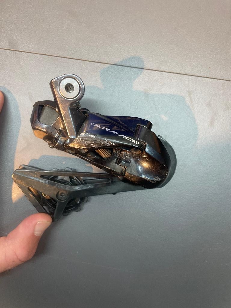 Shimano dura ace di2 11 speed achter derailleur, Gebruikt, Gorter fietsen, Ophalen of Verzenden, Derailleur of Ketting