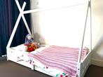 Montessori bed met matras - Zo goed als nieuw, Ophalen, 70 tot 85 cm, 140 tot 160 cm, Zo goed als nieuw
