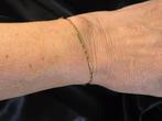 Gouden vintage fantasie schakel armband. 2026/132, ., Ophalen of Verzenden, Zo goed als nieuw, .