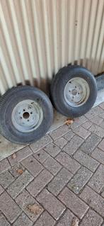 Wielen vouwagen of aanhangwagen.boottrailer, Ophalen