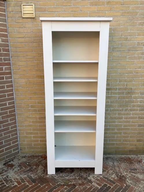 1 mooie degelijke witte boekenkast/legkast met 5 legplanken, Huis en Inrichting, Kasten | Boekenkasten, Gebruikt, 50 tot 100 cm