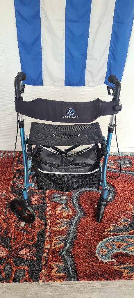 safe age rollator, Ophalen of Verzenden, Opvouwbaar, Zo goed als nieuw