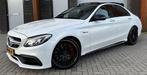 Mercedes-Benz C63 S AMG PANO/STOELVW/CAMERA/NAVI/PDC/SFEERVL, Achterwielaandrijving, Gebruikt, 510 pk, Wit