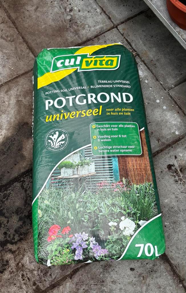 Culvita Universele Potgrond - 70L -, Tuin en Terras, Aarde en Mest, Potgrond, Ophalen