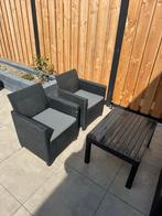 Complete Tuinset van Jysk, Tuin en Terras, Tuinsets en Loungesets, Ophalen, 4 zitplaatsen, Gebruikt, Wicker