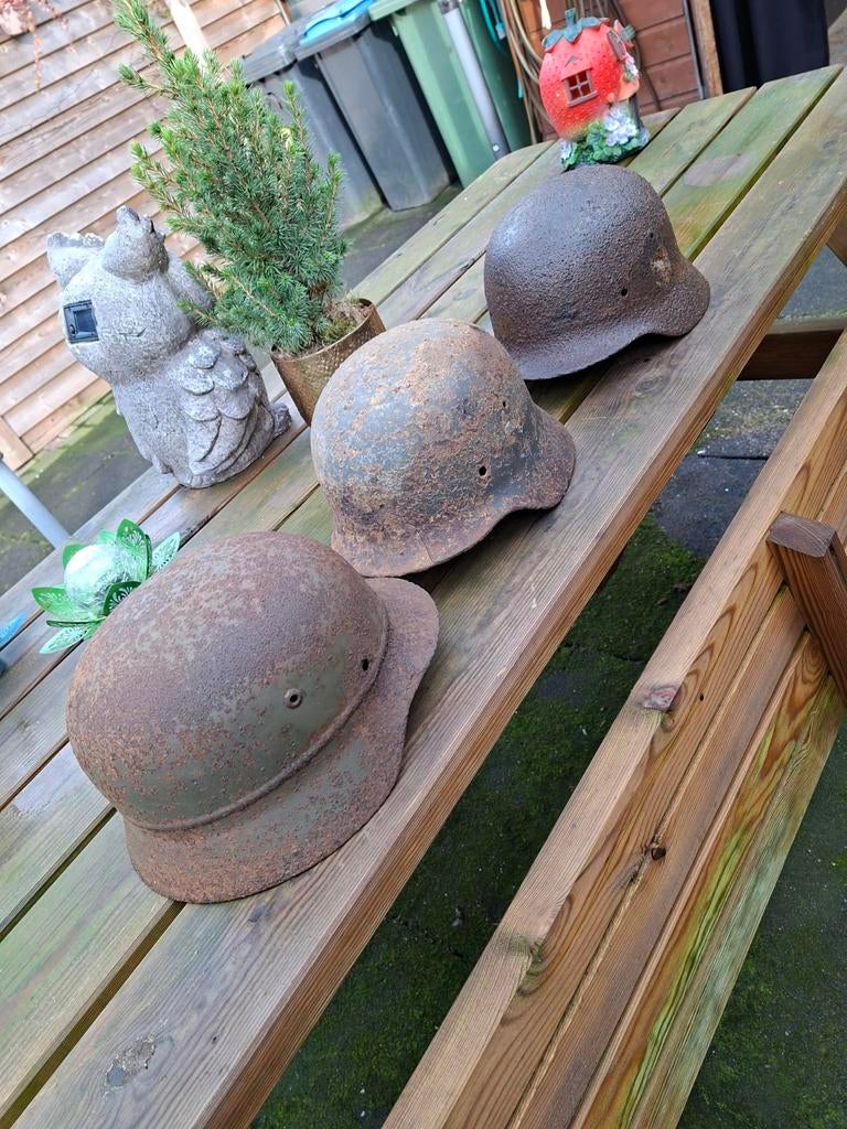 Helmen, Verzamelen, Militaria | Tweede Wereldoorlog, Ophalen, Landmacht, Nederland, Helm of Baret