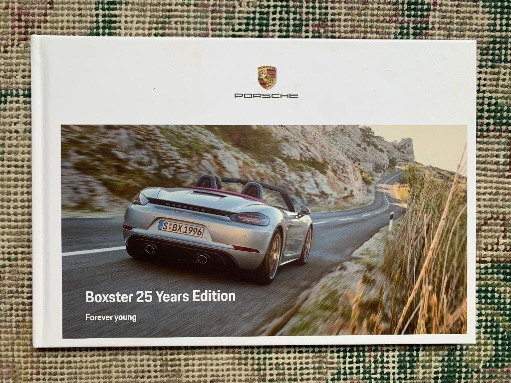 Nederlands brochure Porsche 718 Boxster 25 Year Edition 2021, Porsche, Nieuw, Ophalen of Verzenden, Porsche