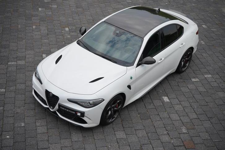 Alfa Romeo Giulia 2.9 V6 Quadrifoglio 510 ( BTW nog verreken, Auto's, Alfa Romeo, Bedrijf, Te koop, Giulia, ABS, Achteruitrijcamera