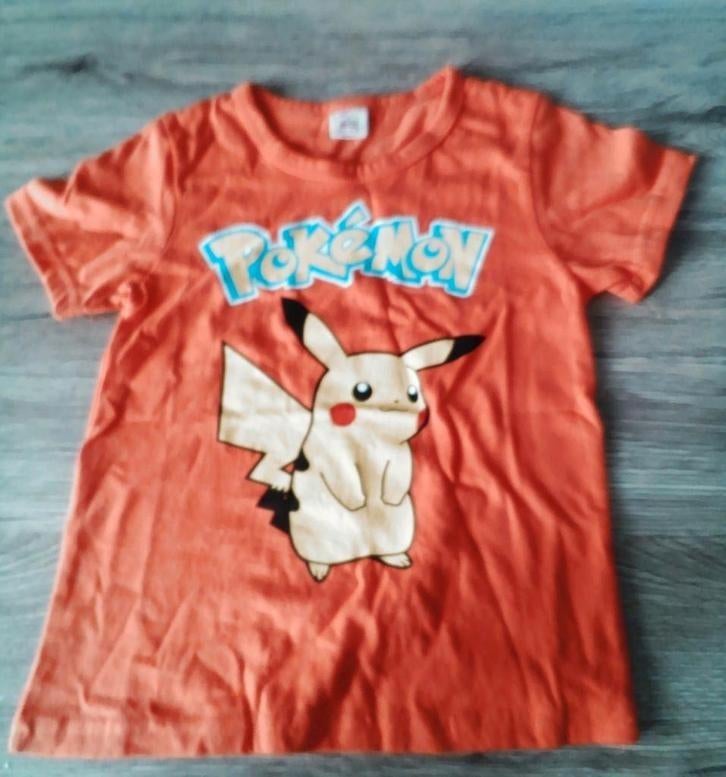 Pokemon kinder tshirt, Kinderen en Baby's, Kinderkleding | Maat 92, Verzenden, Nieuw, Jongen of Meisje, Shirt of Longsleeve