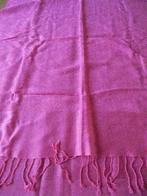 roze shawl, Maat 46/48 (XL) of groter, Ophalen of Verzenden, Sjaal, Onbekend