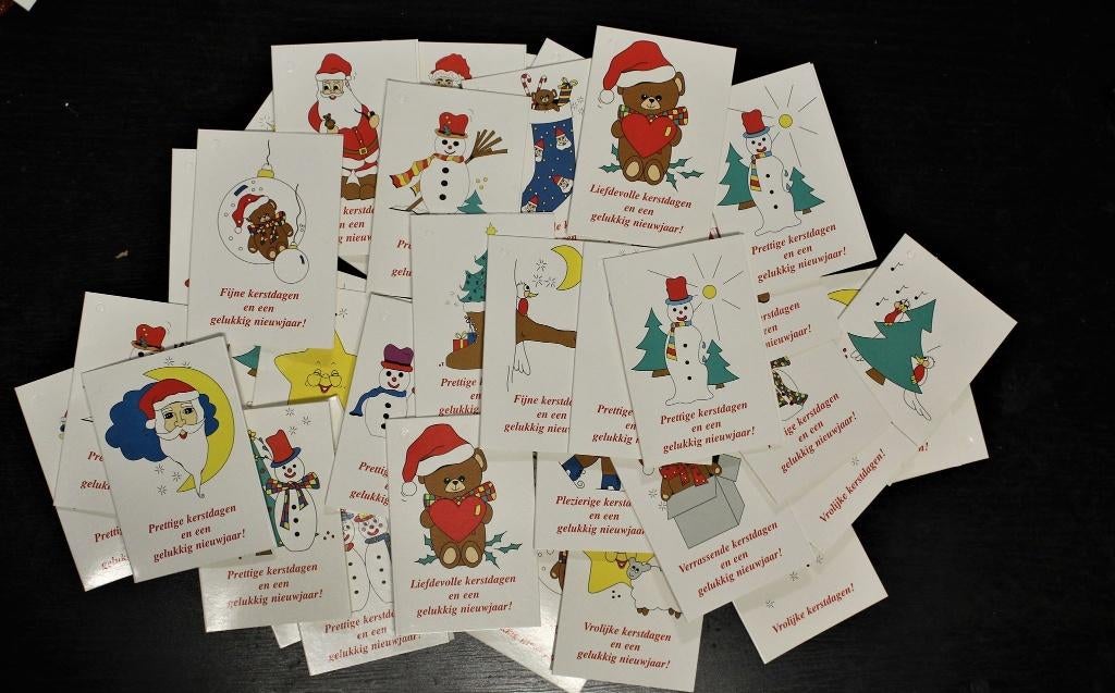 Doos met 540 KERST kaartjes, NIEUW!, Ophalen of Verzenden, Nieuw