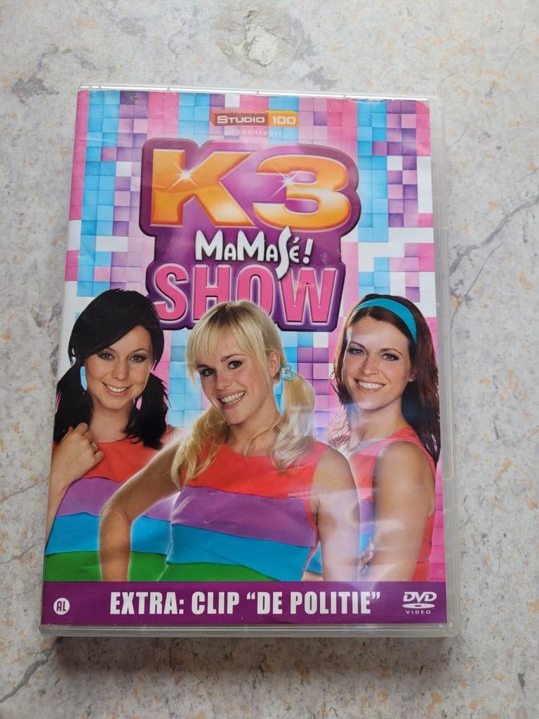 K3 Mamase! Show DVD, Alle leeftijden, Ophalen of Verzenden, Zo goed als nieuw, Overige genres