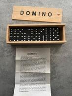 Domino spel in houten kistje - handig mee te nemen op reis, Ophalen of Verzenden, Nieuw
