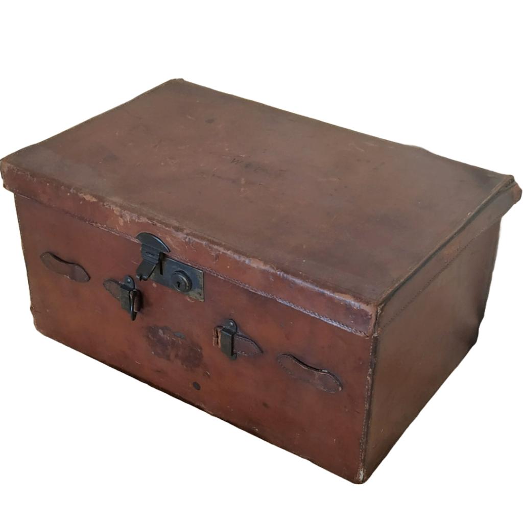 Antieke geweerkoffer W.C. Carswell Liverpool – ca. 1930–1935, Ophalen of Verzenden