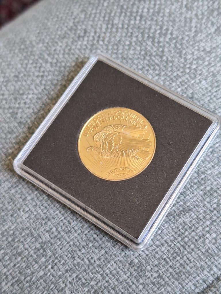 Herslag 20 dollar munt usa, Ophalen of Verzenden, Noord-Amerika