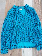 Mooie blouse Pom Amsterdam 42 / 44 / XL, Kleding | Dames, Blouses en Tunieken, Blauw, Maat 42/44 (L), Ophalen of Verzenden, Zo goed als nieuw