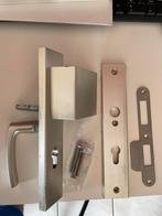 NEMEF complete veiligheidsdeurbeslag buitendeur PC 72 cm, Ophalen of Verzenden, Gebruikt, Overige materialen, Klink of Kruk