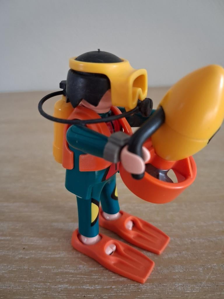 Playmobil duiker met uitrusting setnr 4688, Ophalen of Verzenden, Zo goed als nieuw, Complete set