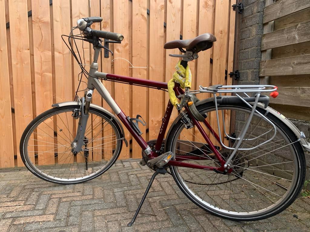 Gazelle Geneve Herenfiets - Goede Staat, Ophalen, Gebruikt, Velgrem, Versnellingen