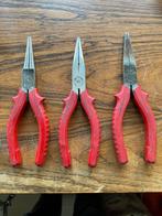 Professionele tangen set van drie tangen., Ophalen of Verzenden, Gebruikt