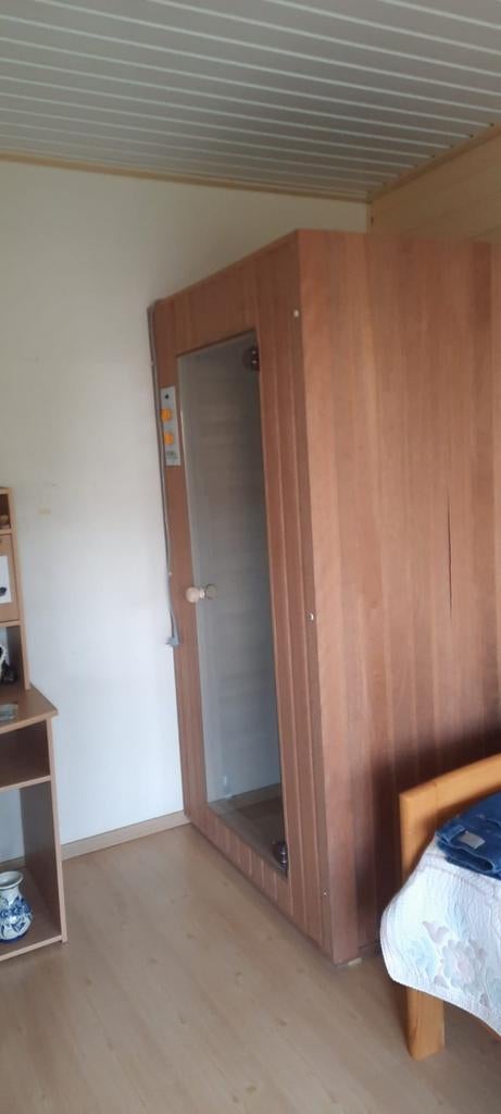 Maar 110,5 cm breed 84 cm diep 198,5 cm hoog, Sport en Fitness, Sauna, Ophalen of Verzenden, Complete sauna