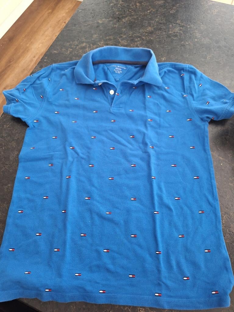 Tommy Hilfiger shirt jongens maat 176 XS, Gebruikt, Ophalen of Verzenden, Tommy Hilfiger, Shirt of Longsleeve